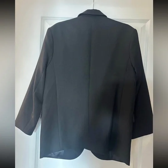 Anine Bing Black classic oversized Quinn Blazer - Picture 6 of 6